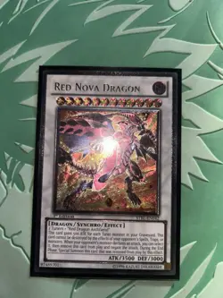 Yu-Gi-Oh Red Nova Dragon STBL-EN042 Ultimate Rare 1st Edition NM - Image 1