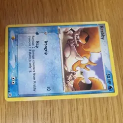 KRABBY 66/112 POKEMON CARD (EX LEAFGREEN & FIRERED SET) - Image 4