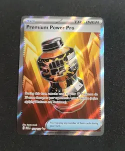 Premium Power Pro 174/132 Pokemon TCG Card Mega Evolution Full Art - In Hand - Image 1