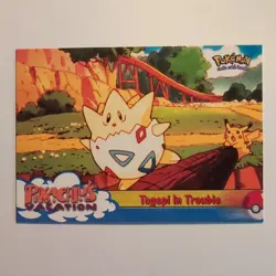 Pokemon Topps - Mewtwo Strikes Back - English - #45 - Scene Card - 1998 - Image 1