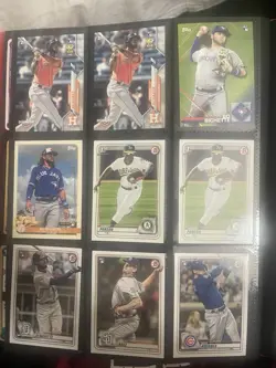 Topps MLB Baseball Cards Binder Lot - Image 3