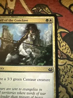 Mtg Magic Modern Masters 3 Call Of The Conclave Black Ink Error Misprint Card - Image 4