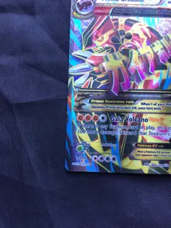 Pokemon Cards: Primal Clash Ultra Rare Full Art: Primal Groudon EX 151/160 - Image 5