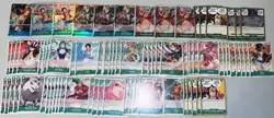 One Piece Card Game - PRB-02 lot of 75+ with SRs, Rares, C, UC, and more GREEN - Image 1