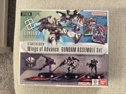 Gundam Card Game Starter Deck 02 Wings of Advance Unopened Assemble Set English - Image 1