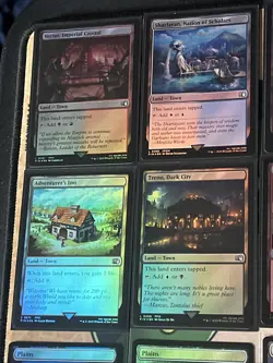 Final Fantasy Magic The Gathering Foil Land Card Lot 27x Cards No Duplicates - Image 2