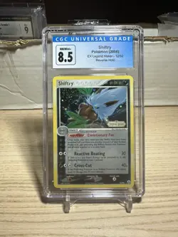 CGC 8.5 Shiftry 12/92 EX Legend Maker Reverse Holo Rare Stamped Pokemon Card psa - Image 1