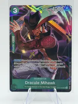 Dracule Mihawk (Illustration Box Vol.4) ST12-003 One Piece Promotion Cards Foil - Image 3