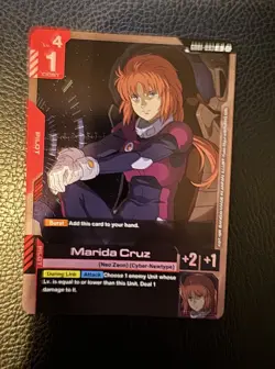 GD01-093 Marida Cruz - Gundam TCG Card Game Single (Newtype Rising) - Image 1