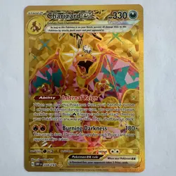 Pokemon TCG Charizard EX Obsidian Flames Holo Hyper Rare Card 228/197 - Image 1