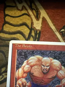 Mtg Magic Alternate 4th Edition Registration Error The Brute Misprint Error Card - Image 2
