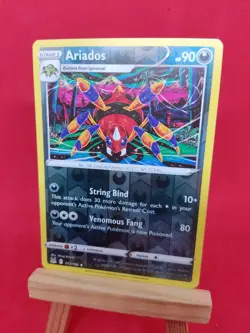 113/196 Ariados Reverse Holo Rare Lost Origin Pokemon TCG Card Sword Shield SWSH - Image 1