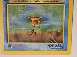 Pokemon Wotc Black Star Promo # 20/53 PSYDUCK Good Clean Card - Image 3