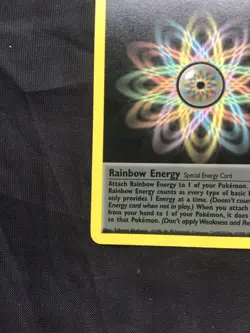 Pokemon Cards: Team Rocket 1st Edition Rare: Rainbow Energy 80/82 - Image 5