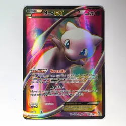 Mew EX 120/124 Full Art Rare Dragons Exalted LP/MP Pokemon Card - Image 1