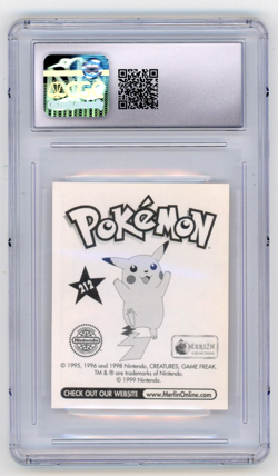 1998 Pokemon Merlin Arbok Series 1-212 CGC 9 - Image 2