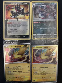 Pokemon TCG Promo Card Set Lot of 4 Brand New Holo Sealed - Image 1