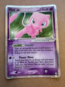 Mew EX 2006 88/92 Legend Maker Holo Rare Pokemon Card - Image 3