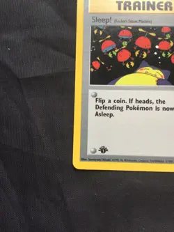 Pokemon Cards: Team Rocket 1st Edition Common: Sleep! 79/82 - Image 5