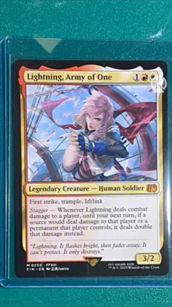 MTG Final Fantasy FIN Mythic and Rare Cards - Foil & Non Foil - Near Mint. - Image 1