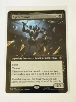 Agent Venom Extended Art Marvel's Spider-Man 255 - Image 1