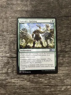 MTG 1x Garruk's Uprising x1 LP Core Set 2021 - Image 1