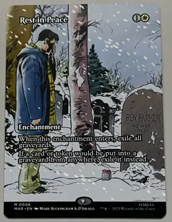 MTG Marvel Universe Rest in Peace Enchantment MYTHIC REGULAR #0006 - Image 1