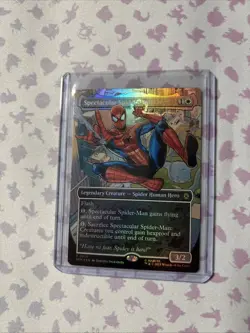 Spectacular Spider-Man (Borderless) Marvel's Spider-Man Foil SPM 0014 NM - Image 4