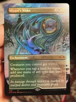 Mirari's Wake • Borderless Foil • Modern Horizons 2 • NM / Unplayed • Mtg (1977) - Image 1