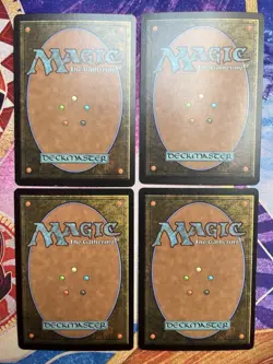 4x Foil Wood Elves • Gateway Magic Promos • Mixed Condition • Mtg (1781) - Image 2