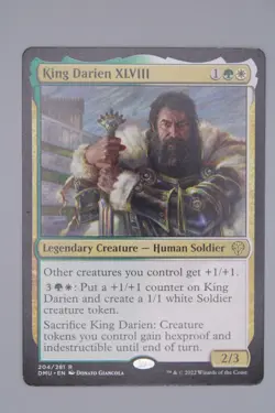 King Darien XLVIII Dominaria United Regular Rare MTG 204/281 - Image 1