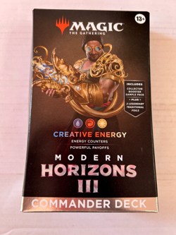 MTG Creative Energy Commander Deck Modern Horizons 3 III New English Magic - Image 1