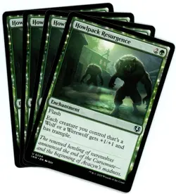 x4 Howlpack Resurgence - Innistrad Remastered - MTG - NM/M - Image 1