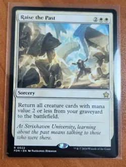 Magic MTG Raise the Past FDN 0022 Regular Rare - NM condition - Image 1
