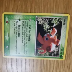 PARAS 72/112 POKEMON CARD (EX LEAFGREEN & FIRERED SET) - Image 3