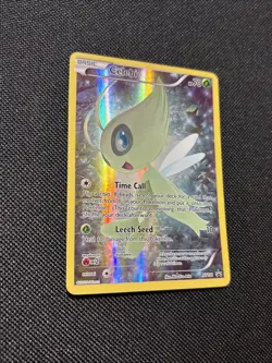 Pokemon TCG Mythical Celebi XY111 Full Art Black Star Holo Promo Card - Image 4