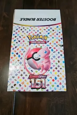 Pokemon 151 Booster Bundle Display Boxes Scarlet and Violet Pokemon BOX ONLY - Image 1