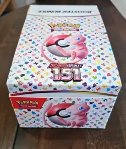 Pokemon 151 Booster Bundle Display Boxes Scarlet and Violet Pokemon BOX ONLY - Image 3
