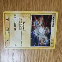 MAGNEMITE 68/112 POKEMON CARD (EX LEAFGREEN & FIRERED SET) - Image 3
