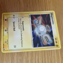 MAGNEMITE 68/112 POKEMON CARD (EX LEAFGREEN & FIRERED SET) - Image 4
