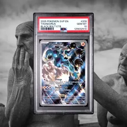 2025 POKEMON SVP BLACK BOLT ETB PROMO #209 THUNDURUS PSA 10 GEM MINT - Image 1