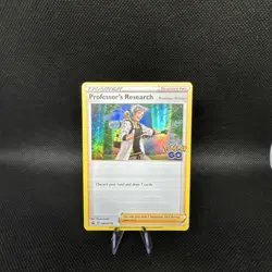 Professor's Research SWSH178 Pokemon GO Black Star Promos Holo 2021 pack fresh - Image 2