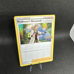 Professor's Research SWSH178 Pokemon GO Black Star Promos Holo 2021 pack fresh - Image 3