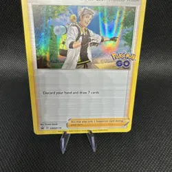 Professor's Research SWSH178 Pokemon GO Black Star Promos Holo 2021 pack fresh - Image 4