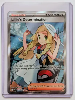 Pokemon TCG Mega Evolution Lillie’s Determination Ultra Rare Full Art 169/132 NM - Image 1