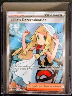 Pokemon TCG Mega Evolution Lillie’s Determination Ultra Rare Full Art 169/132 NM - Image 3
