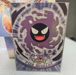 2000 Topps Pokemon TV Animation Series 2 Gastly Blue Logo #92 Non-Foil - Image 1