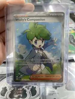 Pokemon TCG - Wally's Compassion 176/132 Full Art Ultra Rare Mega Evolution NM/M - Image 1