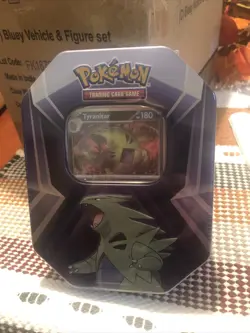 NEW Pokemon TCG Tyranitar Triple Whammy Tin Factory Sealed- - Image 1