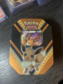 4 POKEMON ETERNATUS EEVEE PIKACHU V POWER TIN BRAND NEW SEALED Sword And Shield - Image 3